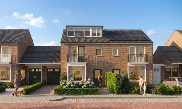 aanbouw bouwtekening